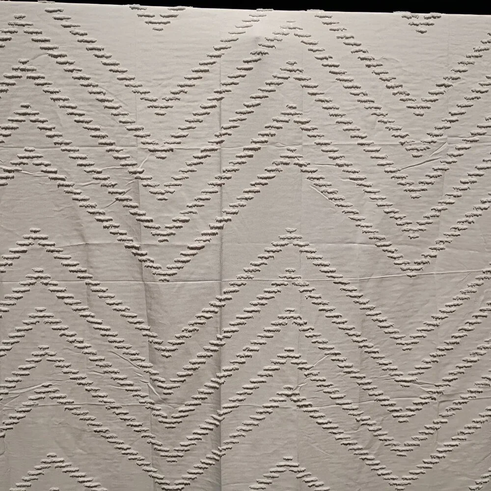 Elegant Cream Shower Curtain